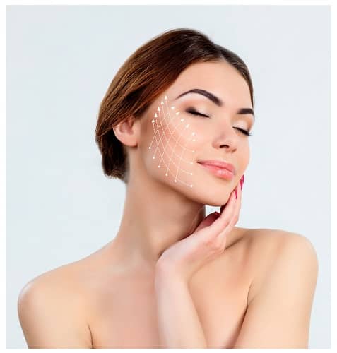 A PDO thread lift acts as a subtle, temporary facelift, with the added benefit of a collagen boost that will continue for months, even after the sutures dissolve.