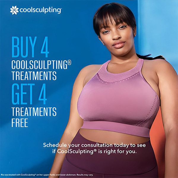 Purchase 4 get 4 CoolSculpting Packages